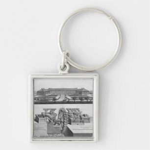 A paper mill key ring