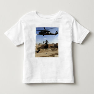 A pararescueman rappels from an HH-60 2 Toddler T-Shirt
