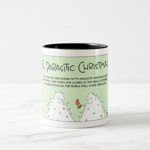 A Parasite Christmas Two-Tone Coffee Mug