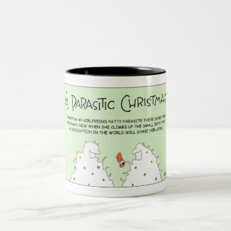 A Parasite Christmas Two-Tone Coffee Mug