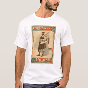 A parlour Match "Old Hoss" Scottish Bagpiper T-Shirt