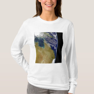 A partial view of Earth showing Australia T-Shirt