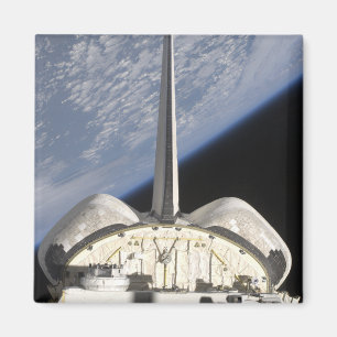A partial view of Space Shuttle Endeavour Magnet