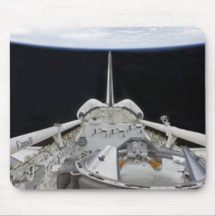 A partial view of Space Shuttle Mouse Mat