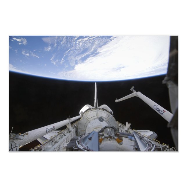 A partial view of the Tranquillity node Photo Print (Front)