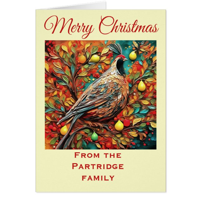 A Partridge In A Pear Tree (Front)