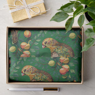A Partridge In A Pear Tree Cut-Out Stencil-Style Tissue Paper
