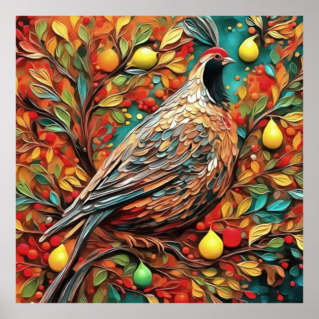 A Partridge In A Pear Tree Poster (Front)