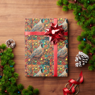 A Partridge In A Pear Tree Wrapping Paper