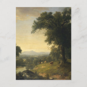 A Pastoral Scene By Asher Brown Durand Postcard