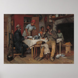 A Pastoral Visit by Richard Norris Brooke Poster