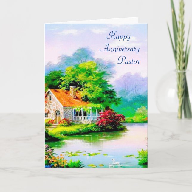 A Pastor's Anniversary Card (Front)