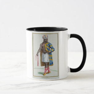 A Patagonian Man, 1780 (coloured engraving) Mug