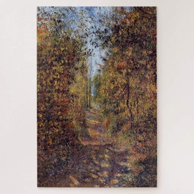 A Path in the Woods, Pontoise (1879) by C.Pissarro Jigsaw Puzzle (Vertical)