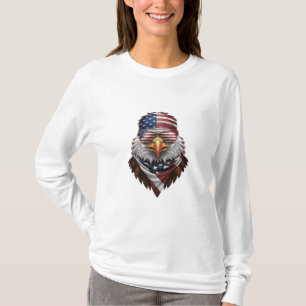 A patriotic bald eagle T-Shirt