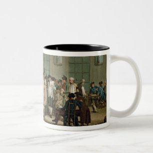 A Patriot's Coffee House Two-Tone Coffee Mug