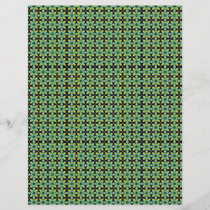 A pattern with geometric and floral motif SCV 13