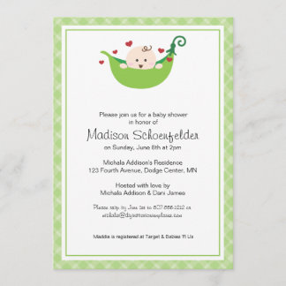 A Pea in the Pod Invitation