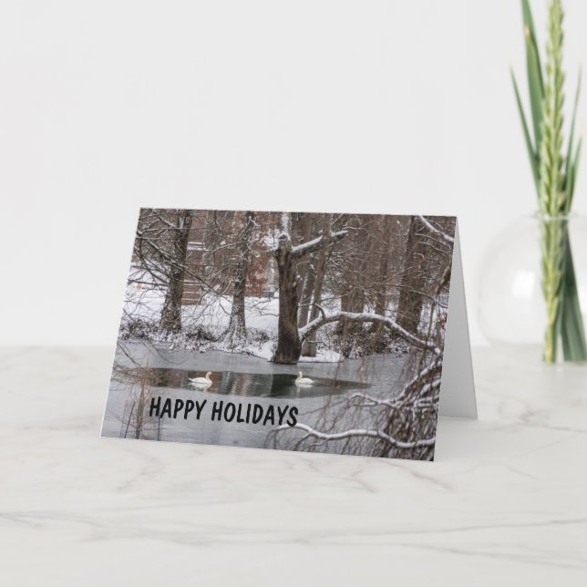 A PEACEFUL/BEAUTIFUL SITE FOR CHRISTMAS CARD (Front)