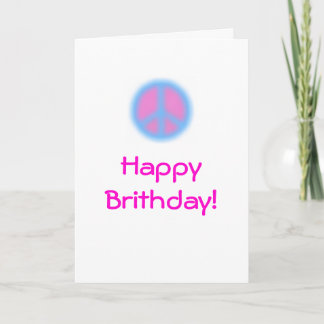 A Peaceful Birthday Card