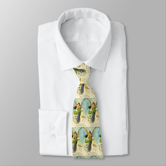 A peaceful Christmas Tie (Tied)