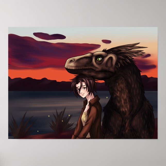 A Peaceful Evening Poster (Front)