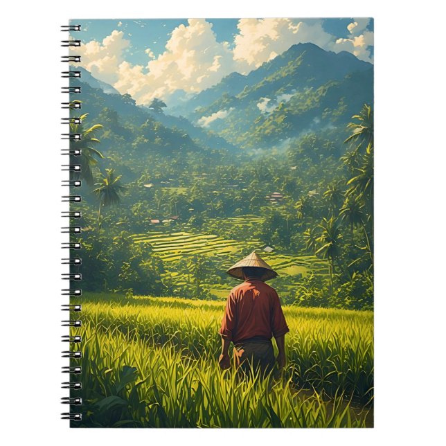 A Peaceful Harvest Notebook (Front)
