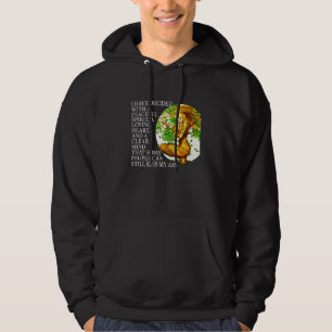A Peaceful Spirit A Loving Heart And A Clear Mind Hoodie