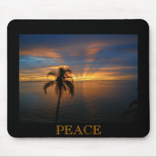 A Peaceful Sunset Mouse Mat
