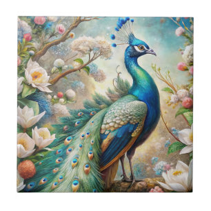 A Peacock Tile