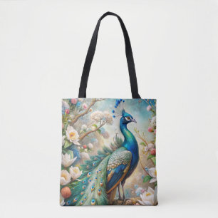 A Peacock Tote Bag