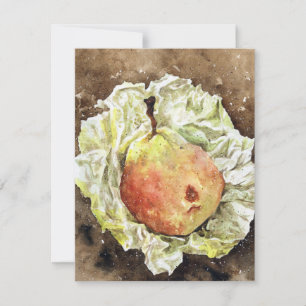 A Pear - Blank Card V1