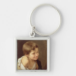 A Peasant Boy Leaning on a Sill, 1670-80 Key Ring