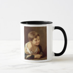 A Peasant Boy Leaning on a Sill, 1670-80 Mug