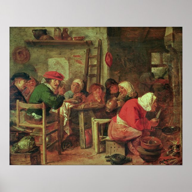 A Peasant Meal Poster (Front)
