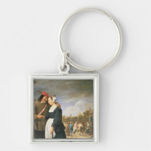 A Peasant Wedding, 1648 Key Ring
