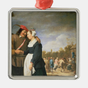 A Peasant Wedding, 1648 Metal Tree Decoration