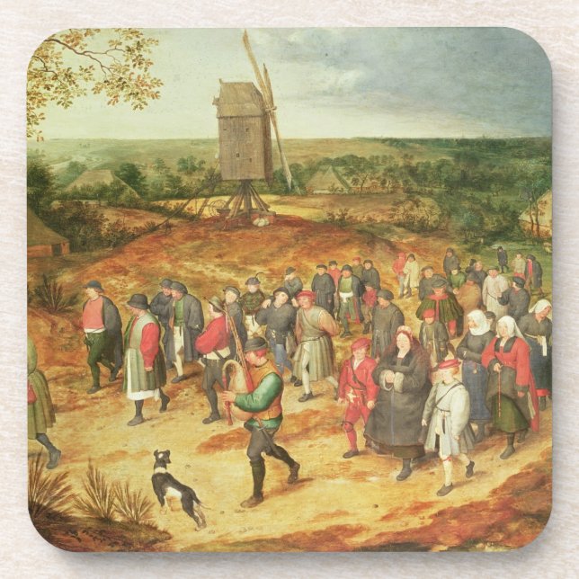 A Peasant Wedding Coaster (Front)