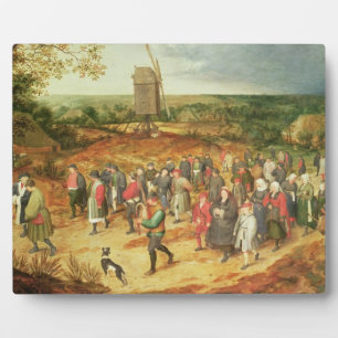 A Peasant Wedding Plaque
