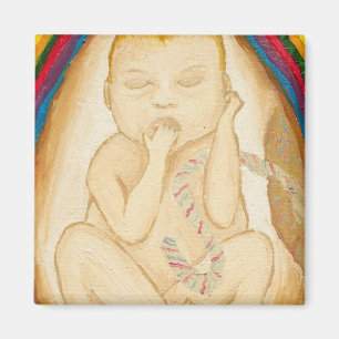 A Peek In The Womb Magnet