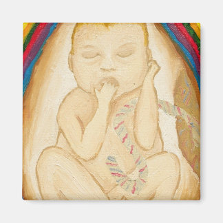 A Peek In The Womb Magnet