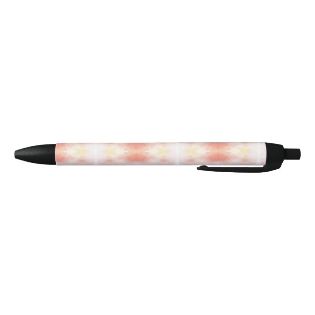 A pen with a pastel-coloured, cloudy design (Bottom)