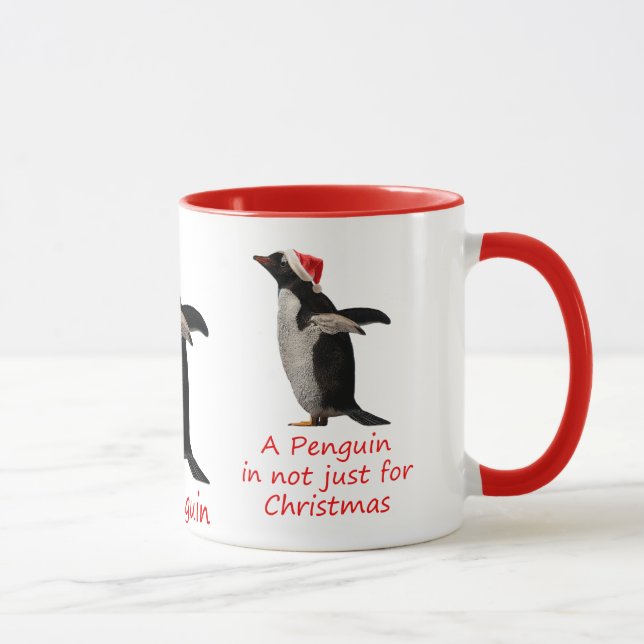 A Penguin is not just for Christmas Mug (Right)