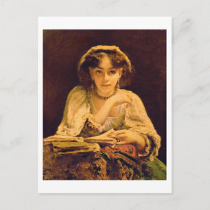 A Pensive Moment Postcard