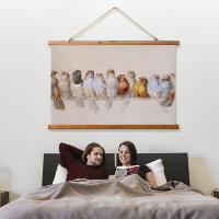 A Perch of Birds (1880) by Hector Giacomelli 