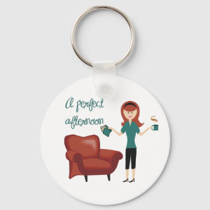 A Perfect Afternoon Keychain