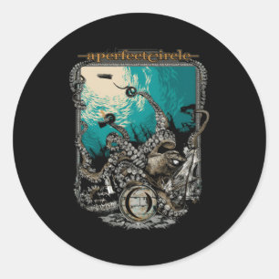 A Perfect Circle Â€“ The Depths Classic Round Sticker