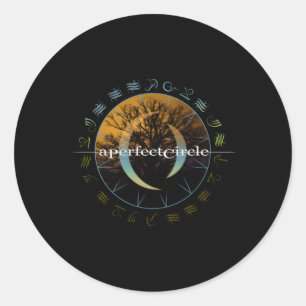 A Perfect Circle €“ Woodland Classic Round Sticker
