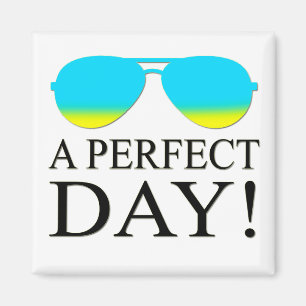A-PERFECT-DAY-SUNGLASSES MAGNET