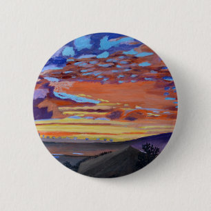 A perfect moment in time 6 cm round badge